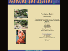 Tablet Screenshot of ferreiraart.com